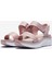D'LUX WALKER - NEW BLOCK Kadın Pembe Sandalet - 119226 BLSH 3