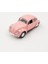 Pembe Çek-Bırak Metal Vosvos Araba Dıe Cast Büyük Boy 12CM 1