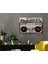 Gift Retro Boombox Tasarımlı Kanvas Tablo 70X100CM-1 1