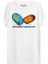 Bano Sörf Temalı Baskılı T-Shirt - W 1