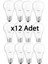 LED Value 5W (50W) PAR16 LED Spot Ampul Sarı (12 Adet) - GU10 Duy 1
