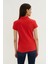 Kadın Açık Kırmızı Basic T-Shirt 2