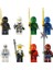 edlyy  Ninjago 8 Li Mini Figür Set Skyblue Süper 1