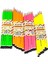 Fantastik Neon Renkler Kurşun Kalem 12 x 4'lü 1