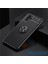 Xiaomi Redmi Note 10 Focus Serisi Yüzük Standlı Silikon Kılıf - Siyah 2
