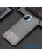 Xiaomi Mi 11 Youth Fabrik Serisi Kumaş ve Deri Desen Kılıf - Gri 2