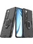 Xiaomi Mi 10S Batman Serisi Yüzük Standlı Armor Kılıf - Siyah 1