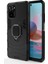Xiaomi Redmi Note 10S Batman Serisi Yüzük Standlı Armor Kılıf - Siyah 1