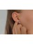 Pırlanta ve Oval Safir Taşlı Anturaj Küpe 0417E0022 3