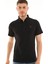 T8583 Dewberry Erkek T-Shirt-Siyah 1