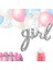 Girl Gümüş Folyo Balon - Bebek Çocuk Parti Kutlama Seti 1