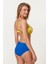 Balenli Yüksek Bel Bikini Takım 217216 Çiçekli-Sax 2