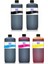 Photosmart Plus B209B Yazıcı Uyumlu Kartuş Mürekkebi 1000ml OCP Set-5 Renk 1