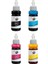L3156 Yazıcı Uyumlu Mürekkep PRO 70ml PRO Set-4 Renk 1