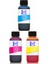 Photosmart A628 Serisi Yazıcı Uyumlu Kartuş Mürekkebi 100ml OCP Set-3 Renk 1
