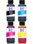 Deskjet D1663 Yazıcı Uyumlu Kartuş Mürekkebi 100ml OCP Set-4 Renk 1
