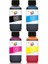 Stylus Color 400 Yazıcı Uyumlu Kartuş Mürekkebi PRO 100ml PRO Set-4 Renk 1