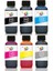 Designjet T1500 914mm ePrinter Yazıcı Uyumlu Kartuş Mürekkebi PRO 100ml PRO Set-6 Renk 1