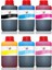 Photosmart D7100 Yazıcı Uyumlu Kartuş Mürekkebi PRO 500ml PRO Set-6 Renk 1
