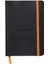 A6 Yumuşak Kapak Noktalı Defter Siyah 1