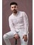 Slimfit Desenli Gofre Kumaş Erkek Gömlek 2