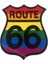 Route 66 Nakış Işleme Arma Patch Peç 1