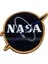 Nasa Logo Nakış Işleme Arma Patch Peç Siyah 1