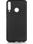 Huawei P40 Lite E Kılıf Klasik Mat Renkli Yumuşak Premier Silikon Siyah 1