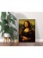 Gift Mona Lisa Tasarımlı Kanvas Tablo 70X100CM-1 1