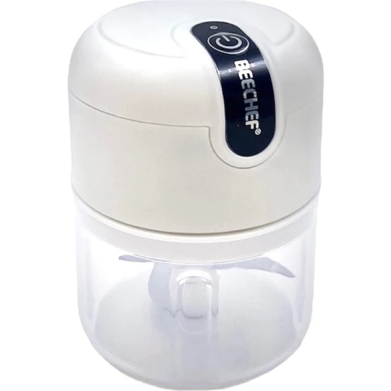 BeeChef Şarjlı 3 Bıçaklı Pratik Mini El Rondosu 250 ML.FP-106