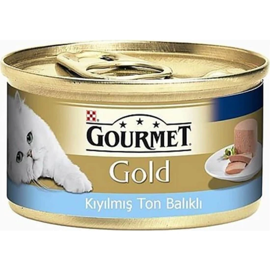 Gourmet Purina Gold Gourmet Kıyılmış Konserve Ton Balıklı 85 gr