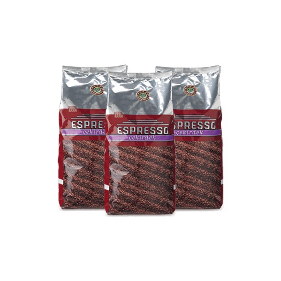Kahve Dünyası Espresso Çekirdek 3 kg Özel Kavrulmuş Lezzetli Kahve Menşei Türkiye