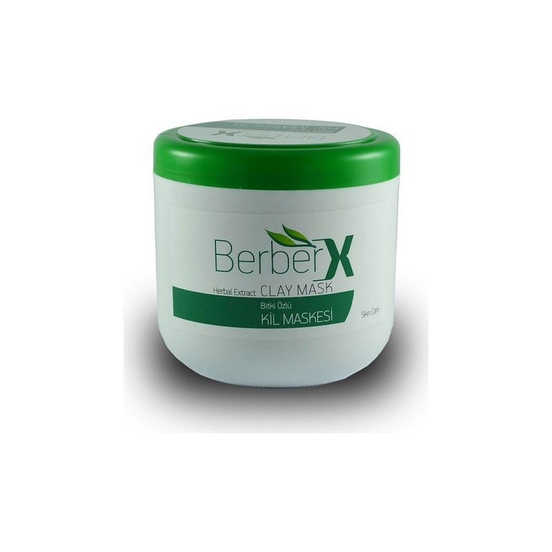 Berberx Kil Maskesi 650 gr Bitki Özleriyle Derinlemesine Temizleme Tüm Cilt Tiplerine Uygun