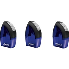 Maped 506900 Çift Delikli Kalemtraş 3'lü
