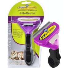 Furminator Long Hair Cat Uzun Tüylü Kedi Tarağı