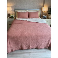 Yaseminin Evi Kiremit 4 Kat Müslin %100 Pamuk Battal Boy Pike - Yatak Örtüsü