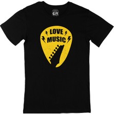 Cix Love Music Siyah Tişört