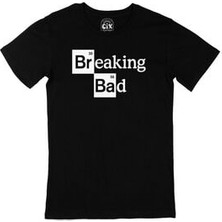 Cix Beyaz Breaking Bad Yazılı Siyah Tişört