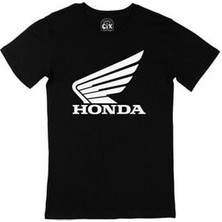 Cix Beyaz Honda Logolu Siyah Tişört