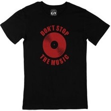 Cix Kırmızı Don't Stop The Music Siyah Tişört