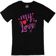 Cix My Love Siyah Tişört