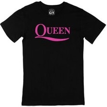 Cix Pembe Queen Rock Siyah Tişört