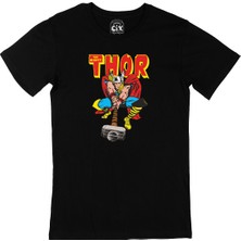 Cix Thor The Mighty Avenger Siyah Tişört