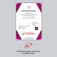 E-Sertifika Aşçılık Eğitimi (E-Devlet / EETAC Onaylı Sertifikalı)