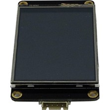 Nextion 2.4 Inch Nextion HMI Dokunmatik TFT Lcd Ekran + 8 Port GPIO  16MB Dahili Hafıza