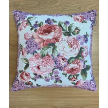 Belıeve Pembegül Goblen Kırlent 45*45 cm