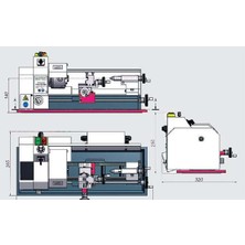 Optimum Tu 1503V Mini Torna Tezgahı