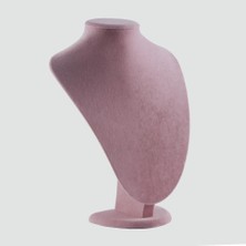 Aydın Dekor Büyük Boy Sertex Kumas Damla Model 37 cm Pembe Manken (Aydındecor)