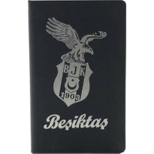 Beşiktaş Kalem Termo Deri Defter Vip Set Ahşap Kutulu