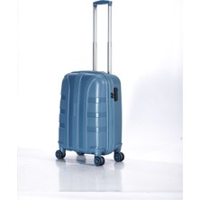 Albatros PP500 618 Pp Valiz Ice Blue Kabin Boy